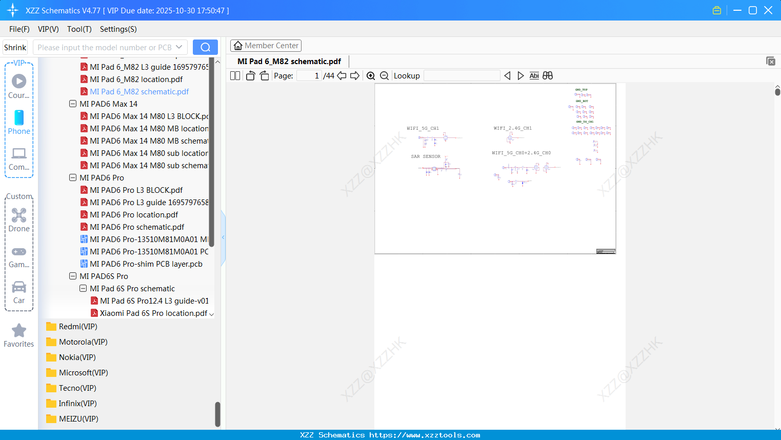 Xiaomi MI Pad 6_M82 Schematic